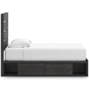  Size_Twin -- Hollivern PCB2108B17 Twin Panel Storage Bed IMAGE 4