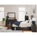  Size_Twin -- Hollivern PCB2108B18 Twin Panel Bed with Storage IMAGE 9