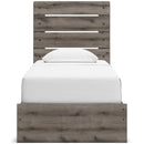  Size_Twin -- Graystorm PCB2405B18 Twin Panel Storage Bed IMAGE 3