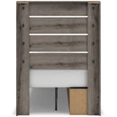  Size_Twin -- Graystorm PCB2405B18 Twin Panel Storage Bed IMAGE 6