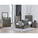  Size_Twin -- Graystorm PCB2405B19 Twin Panel Bed with Storage IMAGE 10