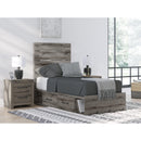  Size_Twin -- Graystorm PCB2405B19 Twin Panel Bed with Storage IMAGE 7