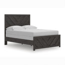  Size_Full -- Prendonea B3789B3 Full Panel Bed IMAGE 1