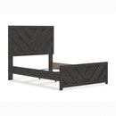  Size_Full -- Prendonea B3789B3 Full Panel Bed IMAGE 5