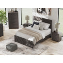  Size_Queen -- Prendonea B3789B4 Queen Panel Bed IMAGE 8