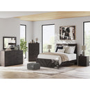  Size_Queen -- Prendonea B3789B4 Queen Panel Bed IMAGE 9