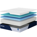  Size_Queen -- Nectar Classic Memory Foam M12531 Queen Mattress IMAGE 2