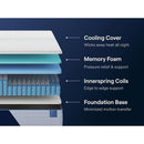  Sleep Sets_No Size_King -- Nectar Classic Hybrid M14041 King Mattress IMAGE 6