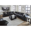  Manufacturer Color_Black -- Emilia 3090208 Oversized Accent Ottoman IMAGE 4