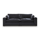  Manufacturer Color_Black -- Emilia 30902S1 2 pc Sectional Loveseat IMAGE 1