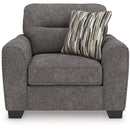  Manufacturer Color_Graphite -- Olten 3130523 Chair and a Half IMAGE 2