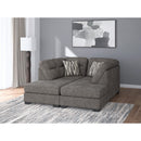  Manufacturer Color_Graphite -- Olten 31305S3 2 pc Super Chaise IMAGE 3