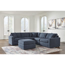  Manufacturer Color_Ink -- Modmax 9210108 Oversized Accent Ottoman IMAGE 5