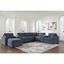  Manufacturer Color_Ink -- Modmax 9210108 Oversized Accent Ottoman IMAGE 7