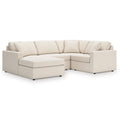  Manufacturer Color_Oyster -- Modmax 92103S66 4 pc Sectional with Chaise IMAGE 1