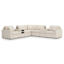  Manufacturer Color_Oyster -- Modmax 92103S69 7 pc Balanced Sectional with Audio and Storage Consoles IMAGE 1