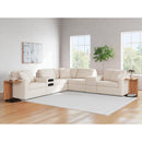  Manufacturer Color_Oyster -- Modmax 92103S69 7 pc Balanced Sectional with Audio and Storage Consoles IMAGE 2