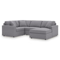  Manufacturer Color_Granite -- Modmax 92104S65 4 pc Sectional with Chaise IMAGE 1