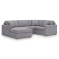  Manufacturer Color_Granite -- Modmax 92104S66 4 pc Sectional with Chaise IMAGE 1