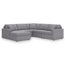  Manufacturer Color_Granite -- Modmax 92104S67 5 pc Sectional with Chaise IMAGE 1