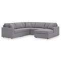  Manufacturer Color_Granite -- Modmax 92104S68 5 pc Sectional with Chaise IMAGE 1
