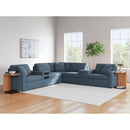  Manufacturer Color_Ink -- Modmax 92121S69 7 pc Balanced Sectional with Audio and Storage Consoles IMAGE 2