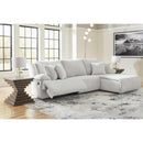  Manufacturer Color_Alloy -- Top Tier 92706S6 3 pc Sectional Sofa Chaise IMAGE 5