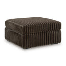  Manufacturer Color_Chocolate -- Midnight-Madness 9810408 Oversized Accent Ottoman IMAGE 1