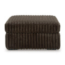  Manufacturer Color_Chocolate -- Midnight-Madness 9810408 Oversized Accent Ottoman IMAGE 2
