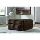  Manufacturer Color_Chocolate -- Midnight-Madness 9810408 Oversized Accent Ottoman IMAGE 3