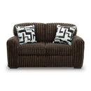  Manufacturer Color_Chocolate -- Midnight-Madness 9810435 Loveseat IMAGE 2
