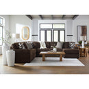  Manufacturer Color_Chocolate -- Midnight-Madness 98104S3 4 pc Sectional with Chaise IMAGE 4