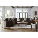  Manufacturer Color_Chocolate -- Midnight-Madness 98104S3 4 pc Sectional with Chaise IMAGE 5