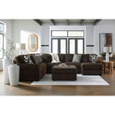  Manufacturer Color_Chocolate -- Midnight-Madness 98104S3 4 pc Sectional with Chaise IMAGE 6