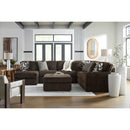  Manufacturer Color_Chocolate -- Midnight-Madness 98104S4 4 pc Sectional with Chaise IMAGE 7