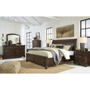  Size_King -- Porter B697B45 King Sleigh Storage Bed IMAGE 9