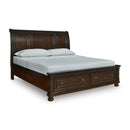  Size_California King -- Porter B697B47 California King Sleigh Storage Bed IMAGE 1