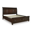  Size_California King -- Porter B697B47 California King Sleigh Storage Bed IMAGE 4