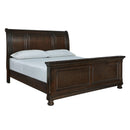  Size_King -- Porter B697B49 King Sleigh Bed IMAGE 1