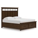 Size_King -- Taffenbrook B849B4 King Panel Storage Bed IMAGE 1