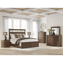  Size_King -- Taffenbrook B849B4 King Panel Storage Bed IMAGE 9