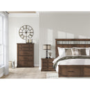  Size_California King -- Taffenbrook B849B5 California King Panel Storage Bed IMAGE 10