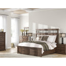  Size_California King -- Taffenbrook B849B5 California King Panel Storage Bed IMAGE 11