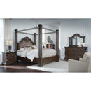  Size_California King -- Maylee B947B11 California King Canopy Bed IMAGE 13