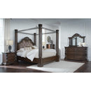  Size_California King -- Maylee B947B11 California King Canopy Bed IMAGE 14