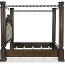  Size_California King -- Maylee B947B11 California King Canopy Bed IMAGE 3
