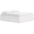  Size_King -- Onita EB9630B18 King Platform Bed with 2 Side Storage IMAGE 1