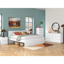  Size_King -- Onita EB9630B19 King Panel Platform Bed IMAGE 8