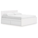  Size_King -- Onita EB9630B20 King Panel Platform Bed with Storage IMAGE 1