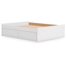  Size_Queen -- Onita EB9630B22 Queen Platform Bed with 1 Side Storage IMAGE 7